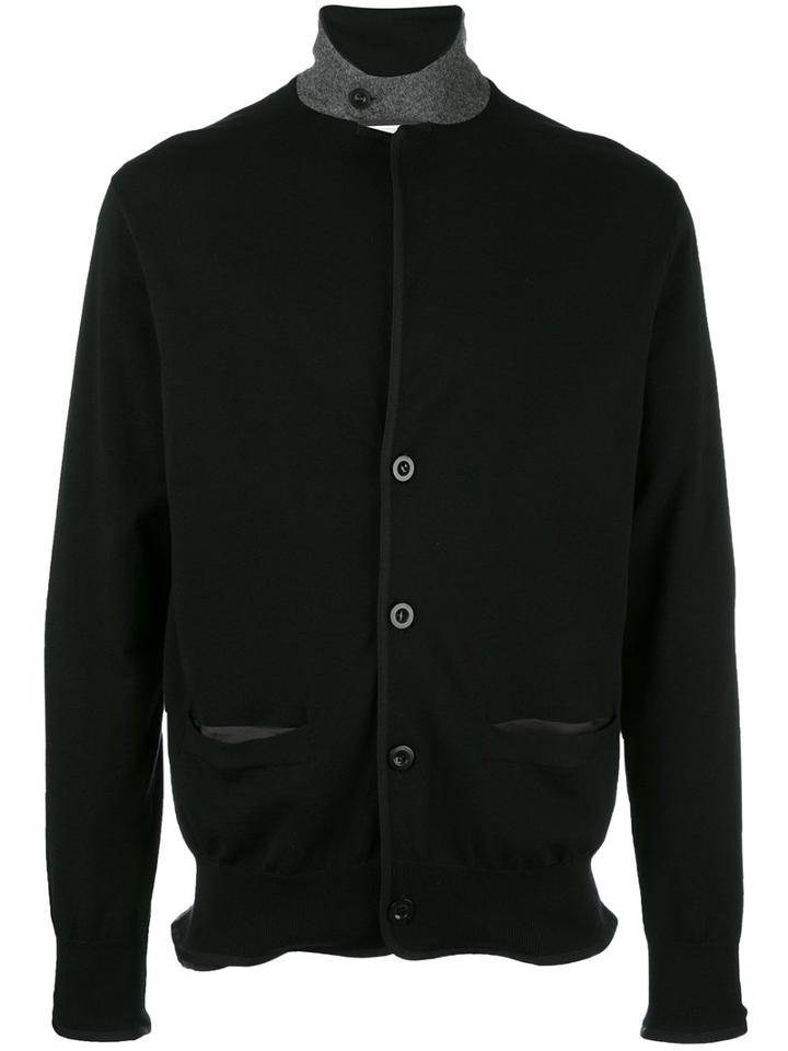 Sacai Knitted Blazer, Men's, Size: 4, Black, Cotton/cupro/wool/nylon