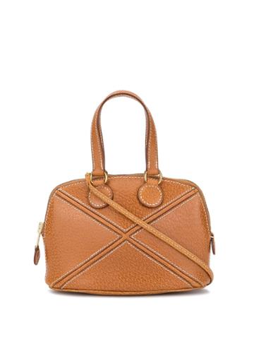 Hermès Pre-owned Ile De Shiki 2way Mini Hand Bag - Brown