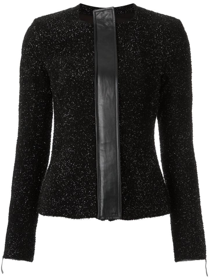 Gloria Coelho Knit Cardigan - Black