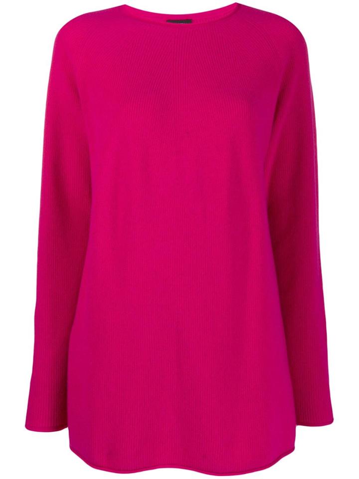 Joseph Cashmere Ribbed Knit Jumper - Pink