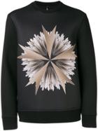 Neil Barrett Geometric Print Sweatshirt - Black