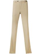 Pt01 Straight-leg Chinos - Brown