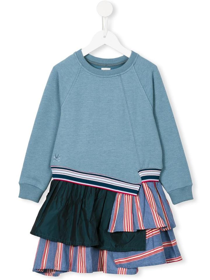 No Added Sugar 'running Rings' Dress, Girl's, Size: 7 Yrs, Blue