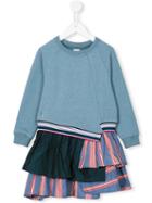 No Added Sugar 'running Rings' Dress, Girl's, Size: 7 Yrs, Blue