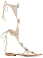 Prada Pre-owned Open Toe Sandals - Neutrals
