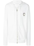 Ih Nom Uh Nit Long Embroidered Hoodie - White