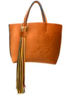 Alila Large Tassel Tote Bag - Yellow & Orange