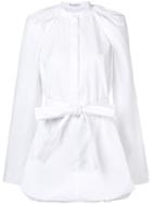 Jw Anderson Flared Belted Shirt - White