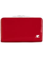 Courrèges Logo Plaque Zip Wallet - Red