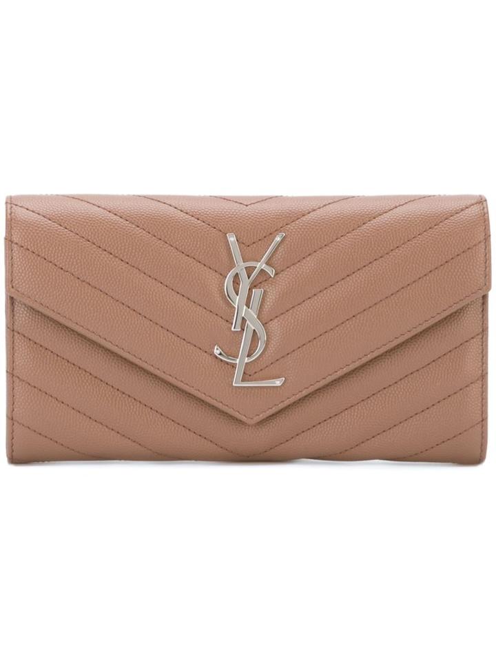 Saint Laurent Large 'monogram' Flap Wallet