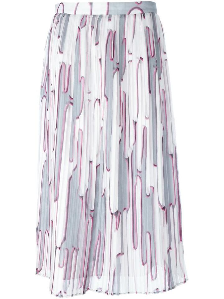 Kenzo 'cactus' Pleated Skirt