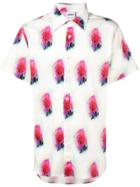 Sss World Corp Skull Print Shirt - White