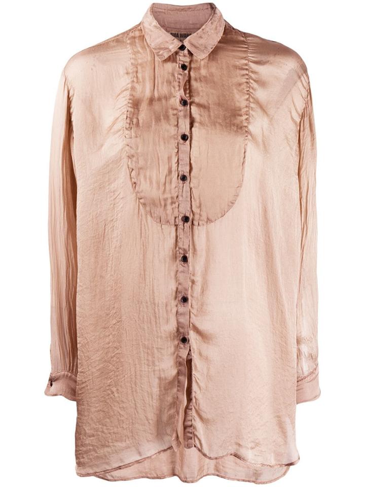 Uma Wang Talise Loose-fit Shirt - Pink