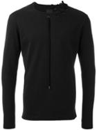 Craig Green Laced Detail Sweatshirt, Men's, Size: Medium, Black, Cotton