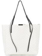 Osklen - Marajo Tote - Women - Calf Leather/pirarucu Skin - One Size, White, Calf Leather/pirarucu Skin