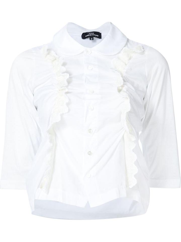 Comme Des Garçons Tricot Ruffled Shirt