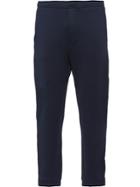 Prada Technical Jersey Jogging Pants - Blue