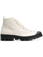 Loewe Lace-up Ankle Boots - White