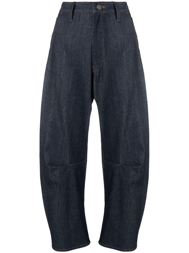 Y's Cropped Jeans - Blue
