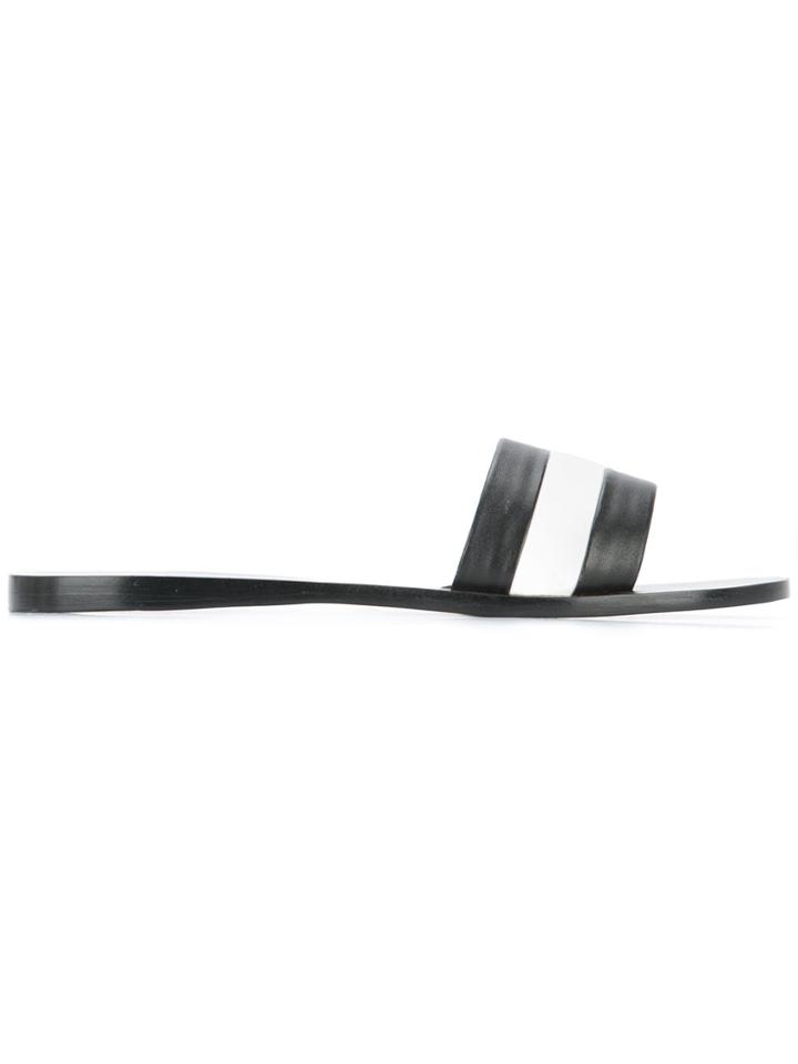 Senso Bec Sliders - Black
