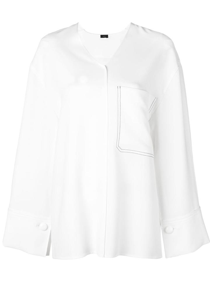 Joseph Oversized Sweater - White