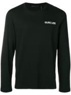 Helmut Lang Logo Basic Sweatshirt - Black