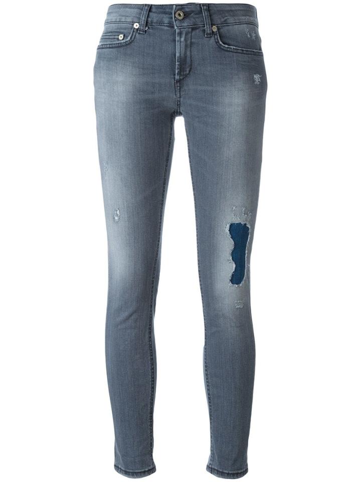 Dondup 'monroe' Skinny Jeans - Grey