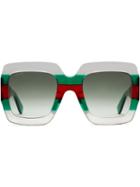 Gucci Eyewear Square-frame Sunglasses - Green