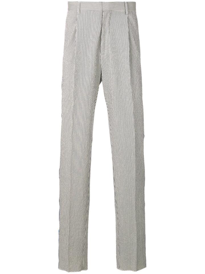 Tommy Hilfiger Striped Trousers - Blue