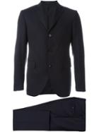 Tagliatore Two Piece Suit, Men's, Size: 58, Blue, Cupro/virgin Wool