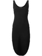 Maiyet Curved Hem Dress, Women's, Size: 4, Black, Spandex/elastane/acetate/viscose