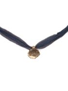 Catherine Michiels Simplify Necklace, Adult Unisex, Metallic, Silver/gemstone