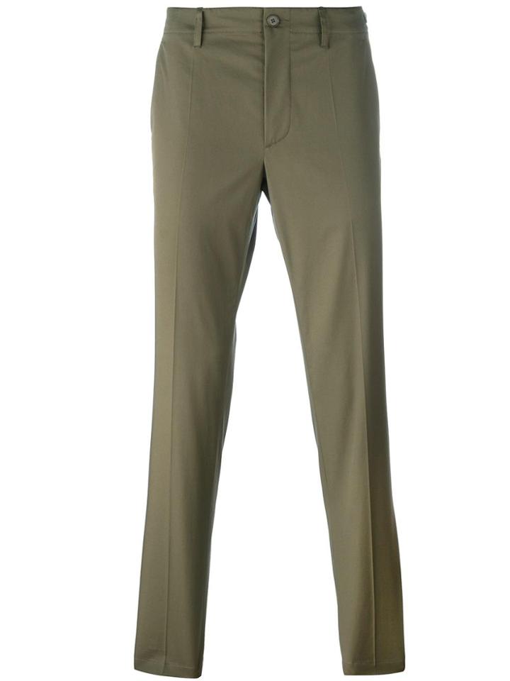 Maison Margiela Straight Leg Trousers - Green