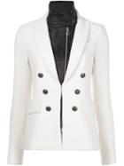 Veronica Beard Band Collar Blazer