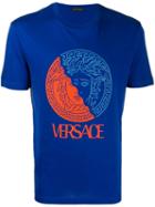 Versace Sustainable Medusa Logo T-shirt - Blue