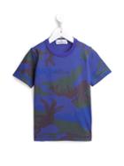 Stone Island Kids Camouflage Print T-shirt