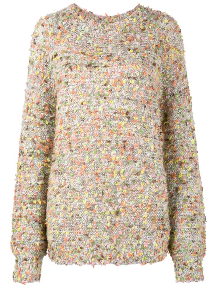 Chloé Knitted Long Sleeve Jumper - Multicolour