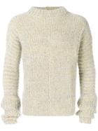 Low Brand Roll Neck Jumper - Nude & Neutrals
