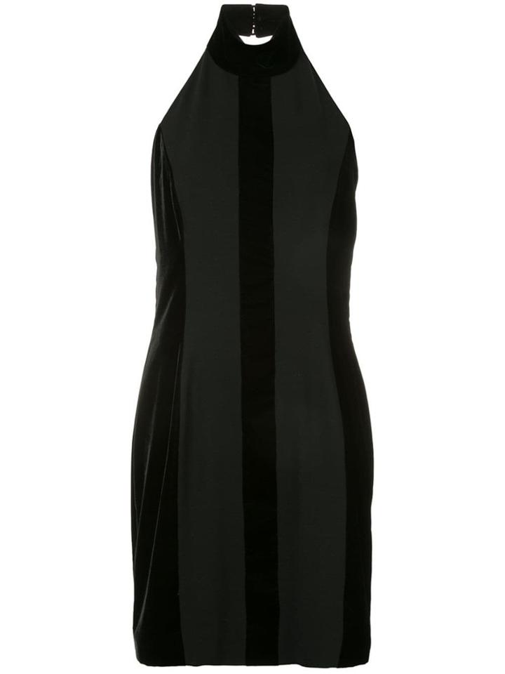 Céline Vintage Sleeveless One Piece Dress - Black