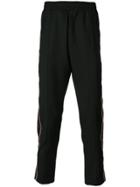 Low Brand Side Stripe Trousers - Black