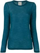 Semicouture Round Neck Jumper - Blue