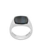 Tom Wood Small Stone Ring - Silver