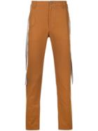 Undercover Grosgrain Tape Trousers - Brown