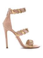 Prada Sandals With Intertwining Bands - Nude & Neutrals