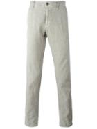Incotex Slim-fit Trousers, Men's, Size: 35, Nude/neutrals, Linen/flax/cotton