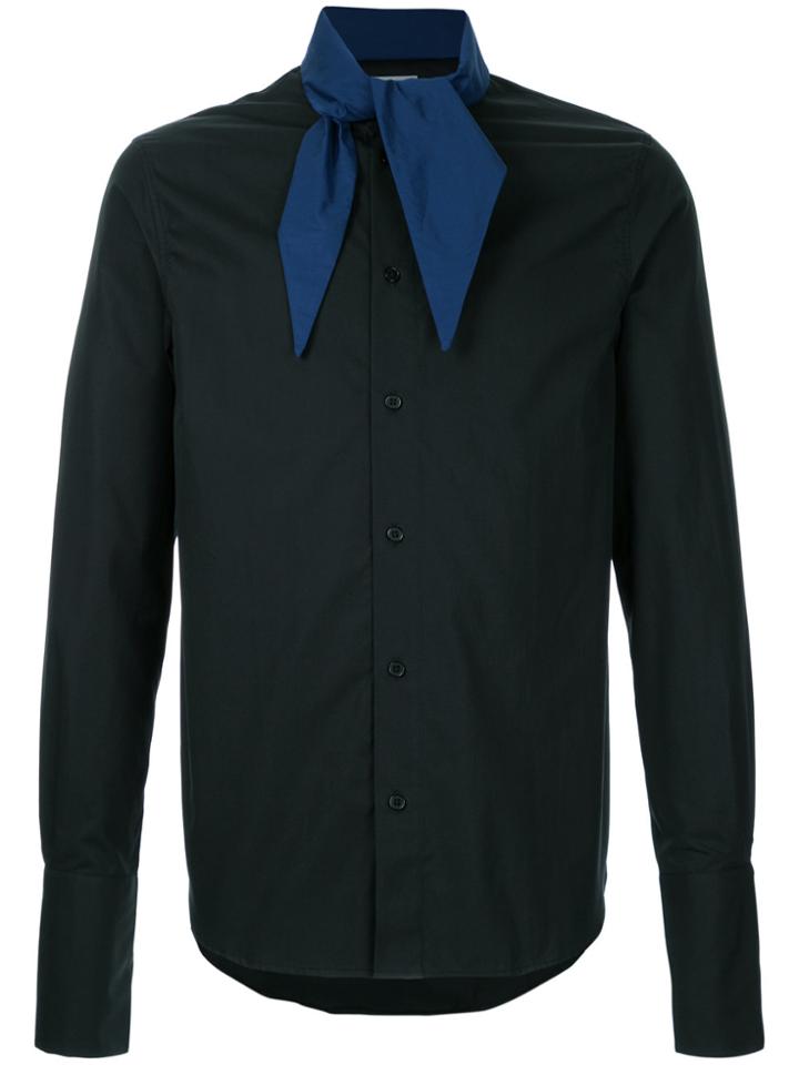 Jw Anderson Neck Scarf Shirt - Black