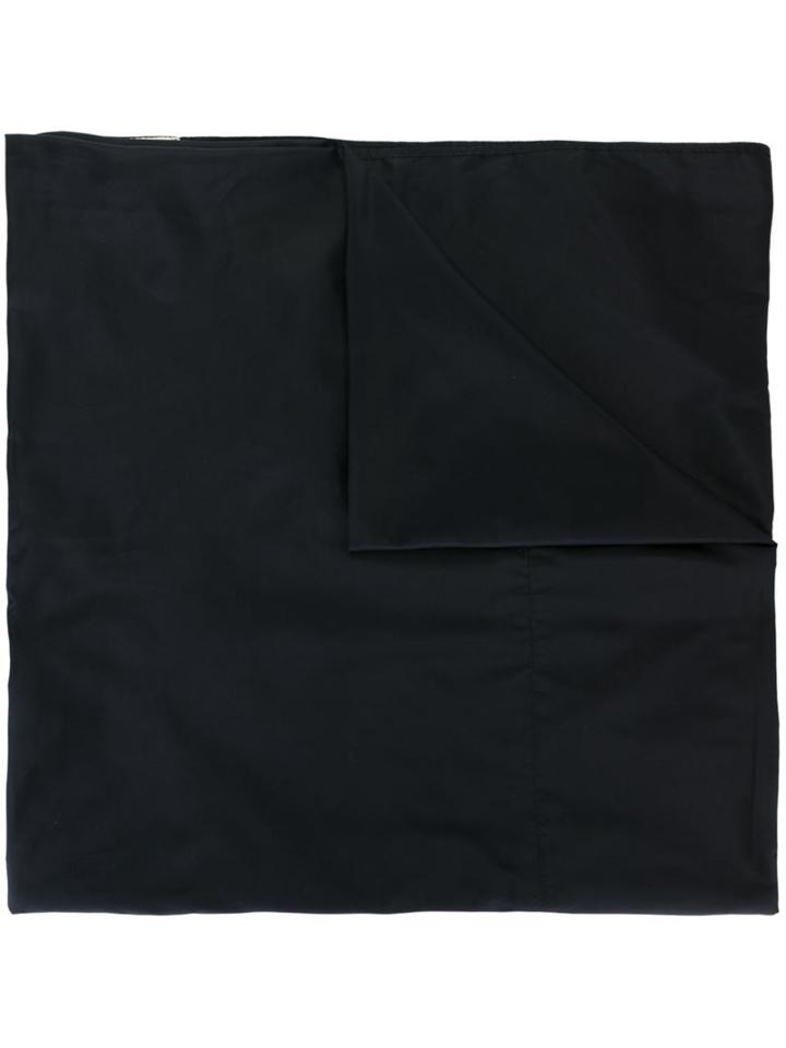 Lanvin Vintage Satin Scarf, Women's, Black