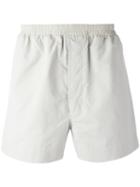 Rick Owens Drkshdw Plain Track Shorts, Men's, Size: Medium, Grey, Cotton/polyamide