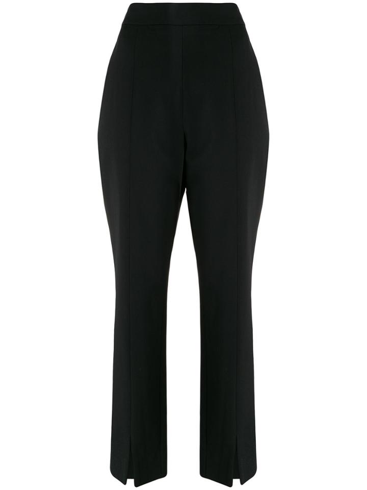 Ports 1961 High-waisted Tailored Trousers - Black