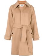 Diane Von Furstenberg Lia Belted Coat - Brown